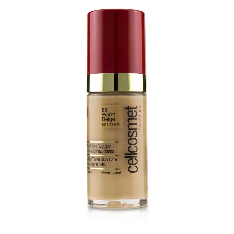 Cellcosmet & Cellmen Cellcosmet CellTeint Plumping Cellular Tinted Skincare - #03 Warm Beige  30ml/1.1oz