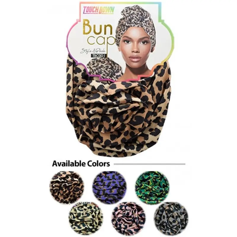 Touch Down Bun Caps - Leopard #1