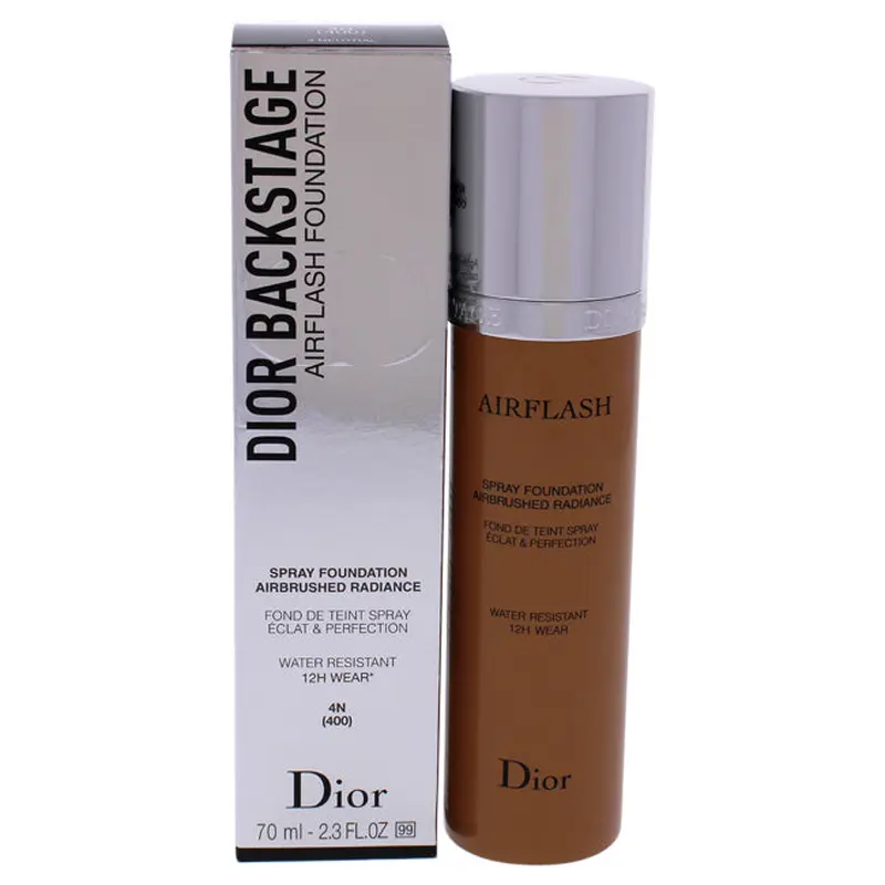 Christian Dior Backstage Pros Airflash Spray Foundation - 400 Honey Beige by Christian Dior for Women - 2.3 oz Foundation