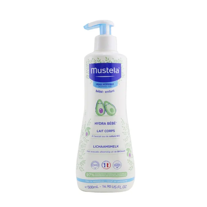 Mustela Hydra-Bebe Body Lotion With Organic Avocado - Normal Skin  500ml/16.9oz