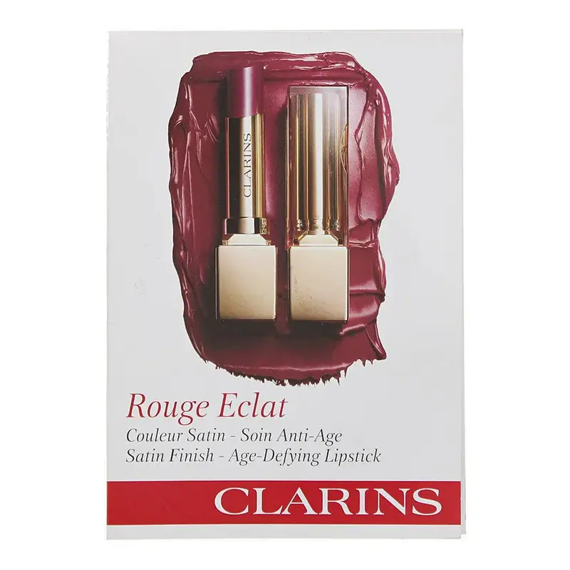 Clarins Joli Rouge Lipstick Tester 4 x 1.5g - Nude Rose + Tropical Pink + True Aubergine + Woodrose