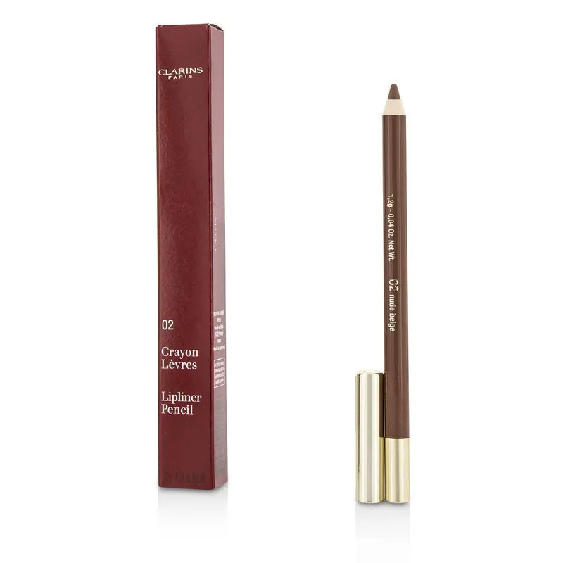 Clarins Lipliner Pencil - #02 Nude Beige  1.2g/0.04oz