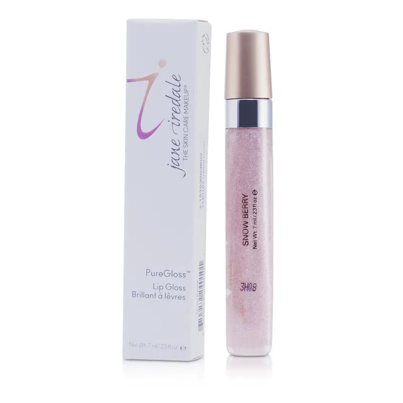 Jane Iredale PureGloss Lip Gloss (New Packaging) - Snow Berry  7ml/0.23oz
