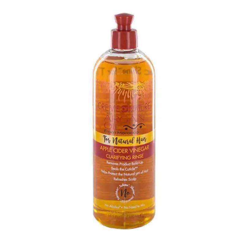 Creme Of Nature Argan Oil Apple Cider Vinegar Clarifying Rinse