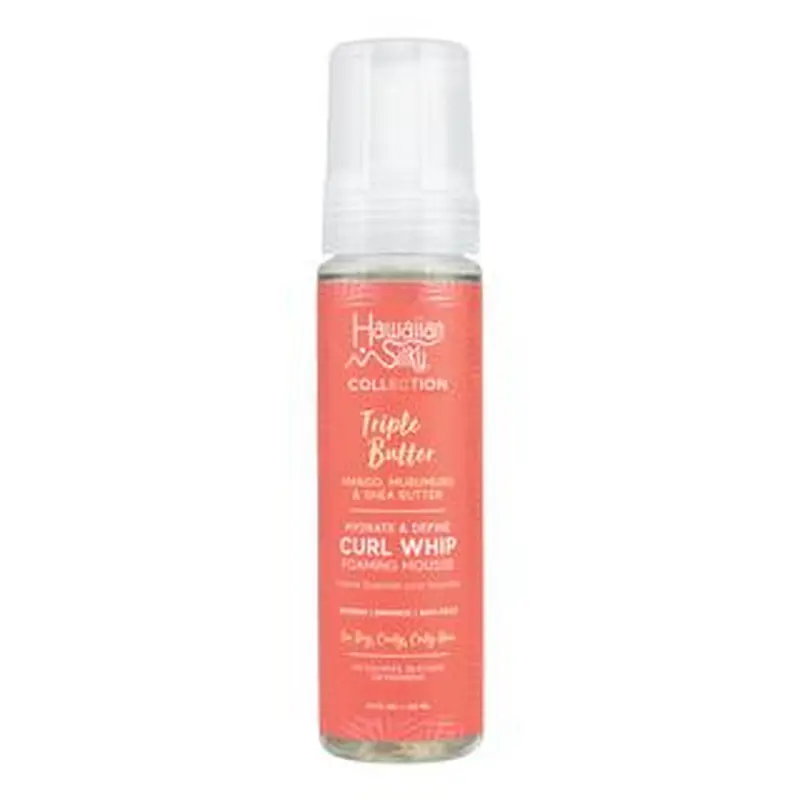 Hawaiian Silky Triple Butter Hydrate & Define Curl Whip Foaming Mousse