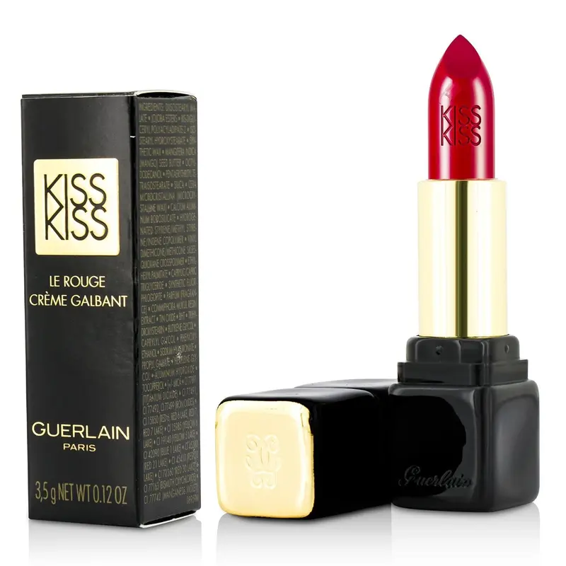 Guerlain KissKiss Shaping Cream Lip Colour - # 321 Red Passion  3.5g/0.12oz