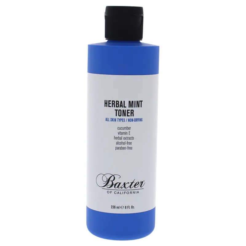 Baxter Of California Herbal Mint Toner by Baxter Of California for Men - 8 oz Cleanser