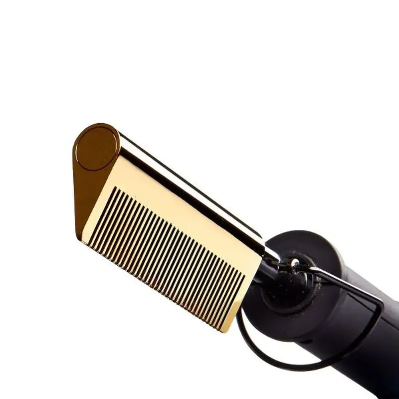 RED Hot Styler Pressing Comb Fast Heat With Temperature Control