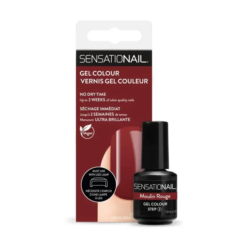 SENSATIONAIL Step 2 Gel Polish 7.39ml - Moulin Rouge
