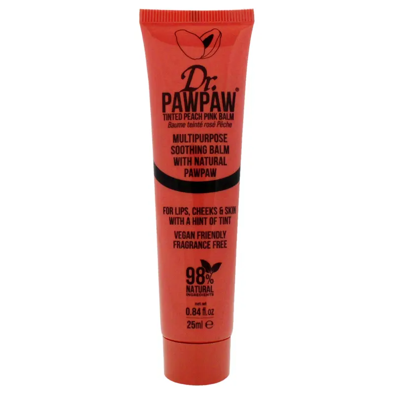 Dr. PawPaw Tinted Balm - Peach Pink by Dr. PawPaw for Women - 0.84 oz Balm
