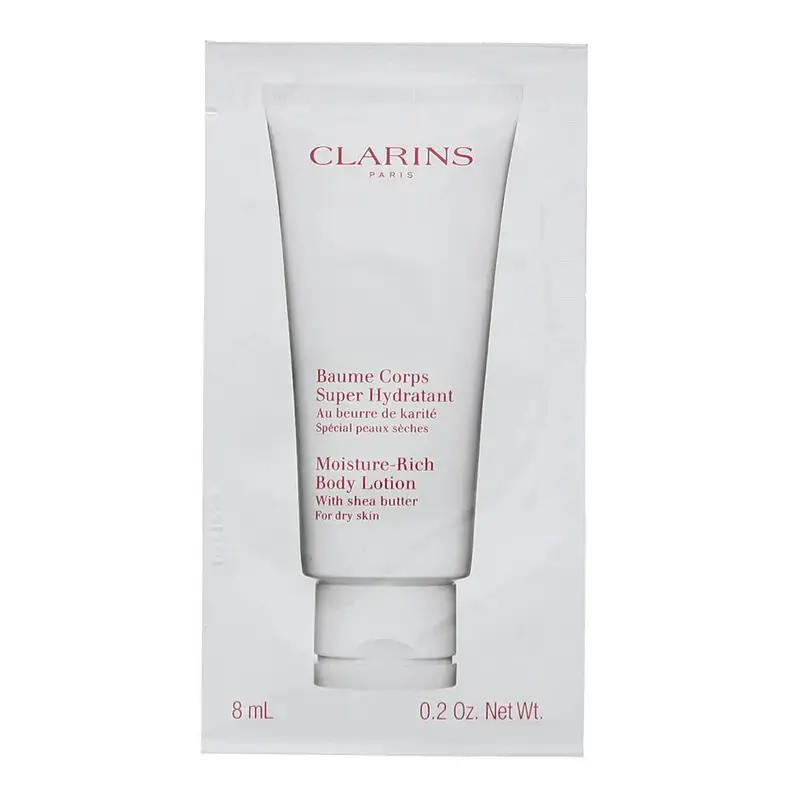 Clarins Moisture-Rich Body Lotion 8ml - Ref - 80015514 Sample NFS