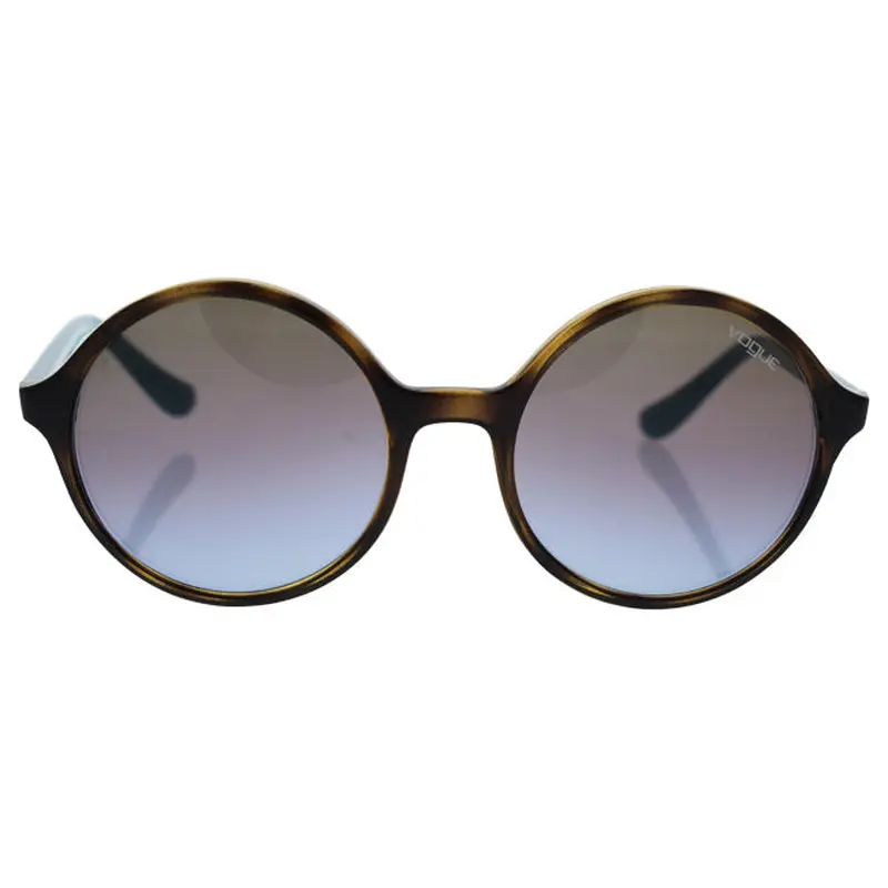 Vogue Vogue VO5036S W656/48 - Dark HavanaTempleGreenTurquoise/Azure Grad Pink Grad Brown by Vogue for Women - 52-19-135 mm Sunglasses