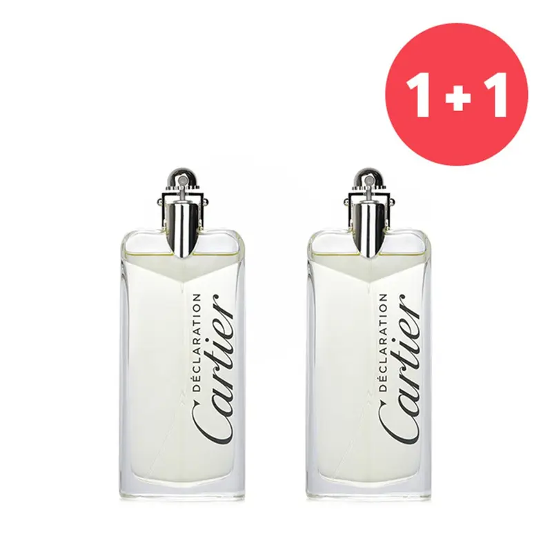 Cartier 1+1 SetDeclaration Eau De Toilette Spray  100ml/3.3oz x2