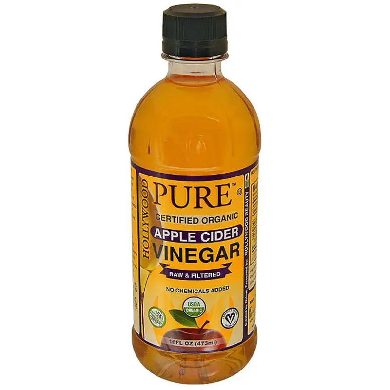 Hollywood Beauty Pure Certified Organic Apple Cider Vinegar