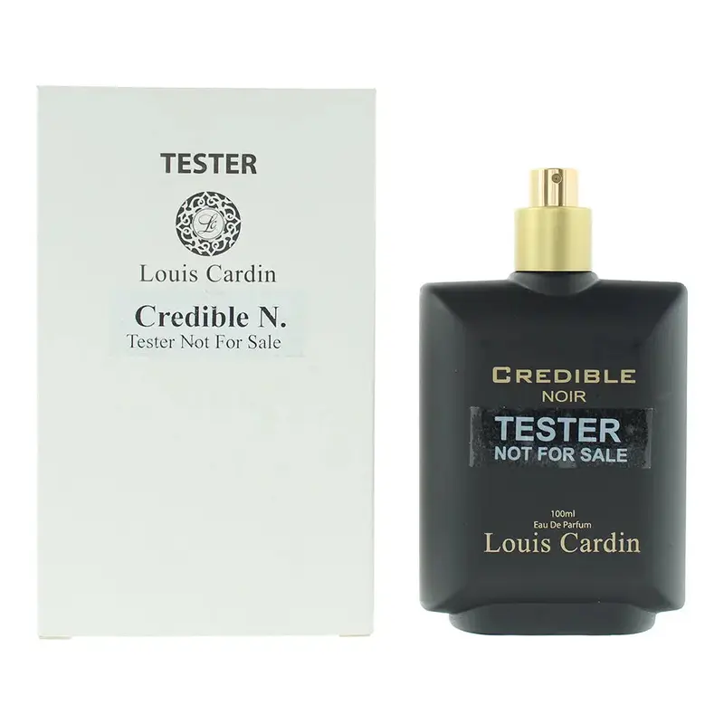 Louis Cardin Credible Noir Tester Eau De Parfum 100ml