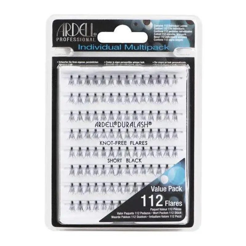 Ardell Individual Lashes Multipack - Knot Free Flares Short Black