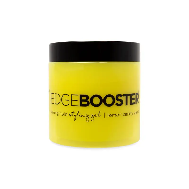 Edge Booster Strong Hold Water Based Pomade - Lemon Candy Scent 16.9oz