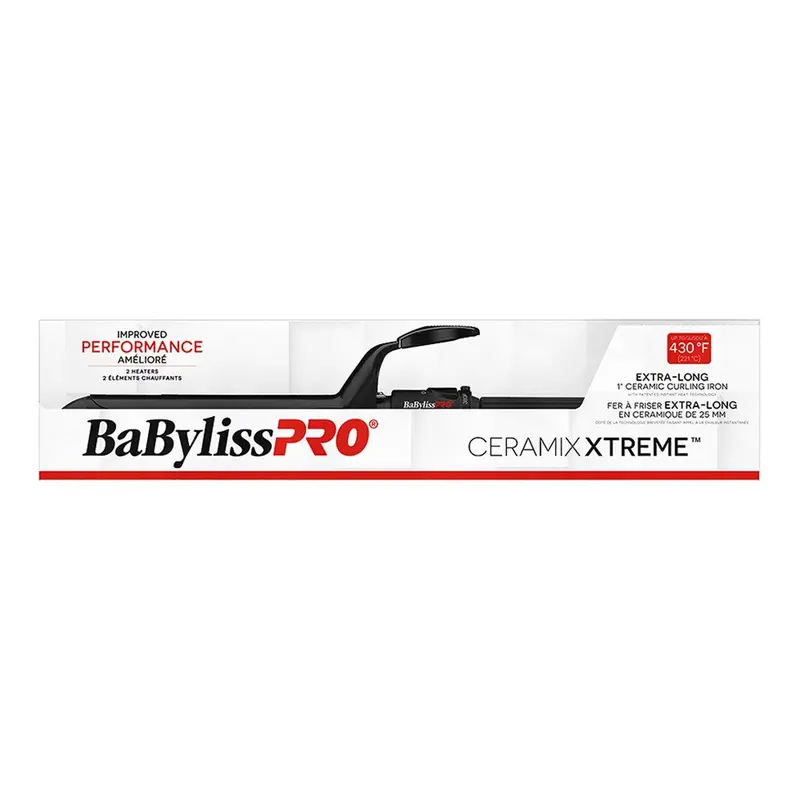 BaByliss Pro Ceramic Extra-Long Curling Iron 1"