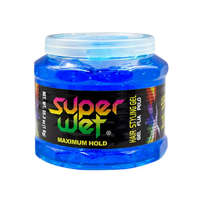 Super Wet Maximum Hold Hair Styling Gel - Blue