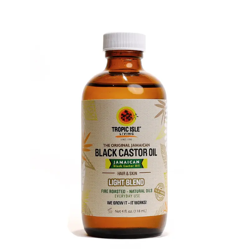 Tropic Isle Living Jamaican Black Castor Oil - Light 4oz