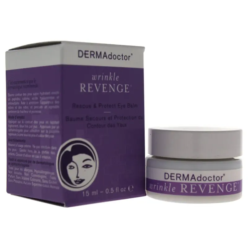 DERMAdoctor Wrinkle Revenge Rescue Protect Eye Balm by DERMAdoctor for Women - 0.5 oz Balm