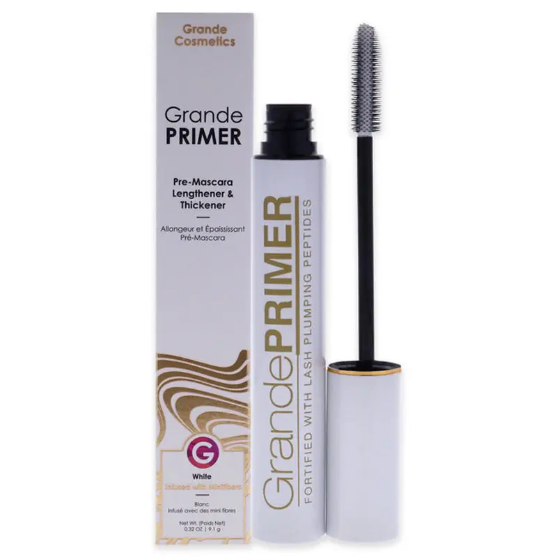 Grande Cosmetics GrandePRIMER Pre-Mascara Lengthener and Thickener by Grande Cosmetics for Women - 0.32 oz Mascara