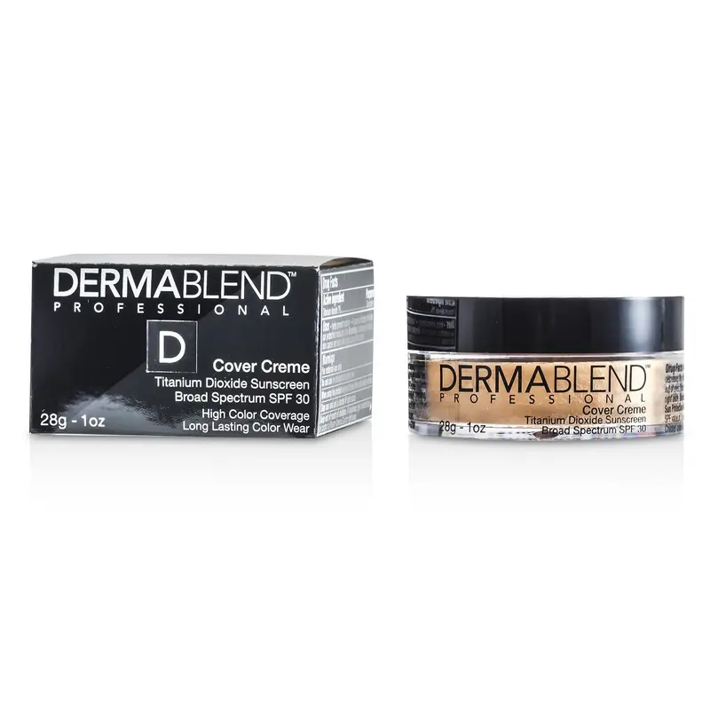 Dermablend Cover Creme Broad Spectrum SPF 30 (High Color Coverage) - Chocolate Brown  28g/1oz