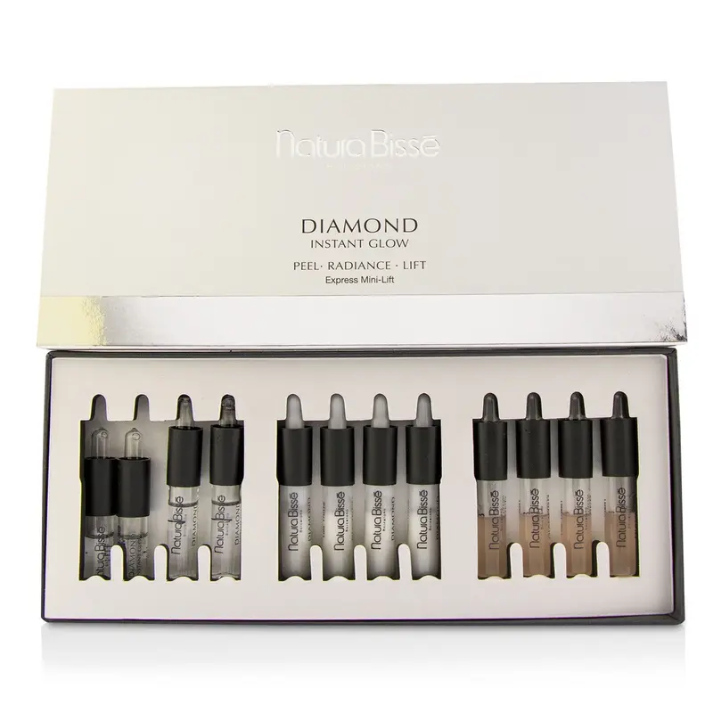 Natura Bisse Diamond Instant Glow (Peel, Radiance & Lift) Express Mini-Lift  12ampoules