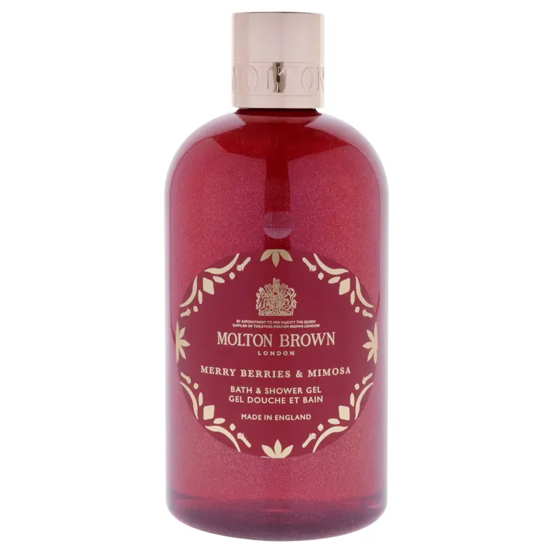 Molton Brown Merry Berries and Mimosa Bath and Shower Gel by Molton Brown for Unisex - 10 oz Shower Gel