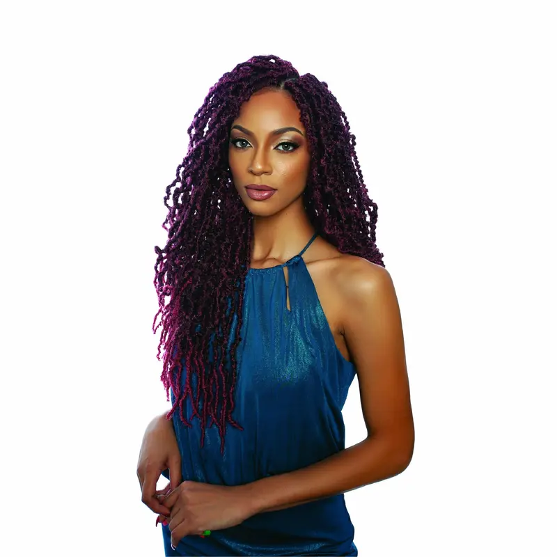 Afri-Naptural: 2X Coolie Butterfly Locs 20" Crochet Braid (LOC209) - FINAL SALE