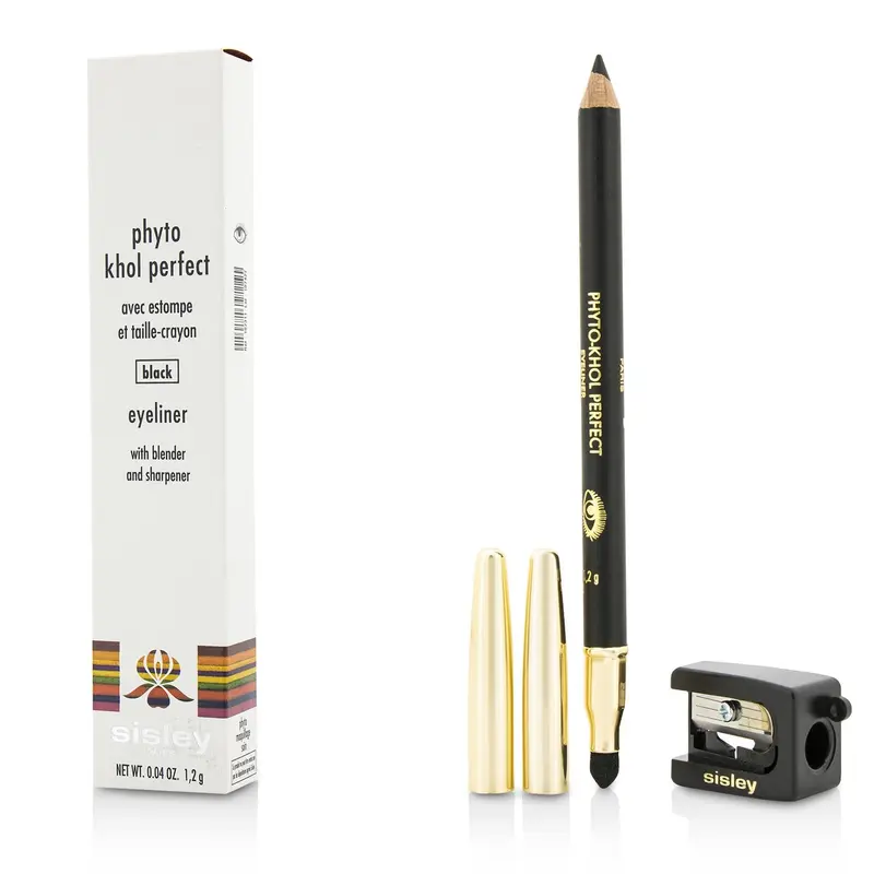 Sisley Phyto Khol Perfect Eyeliner (With Blender and Sharpener) - # Black  1.2g/0.04oz