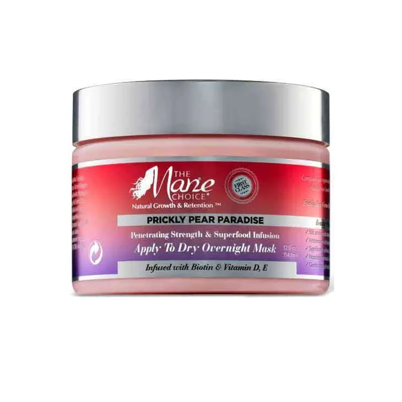 The Mane Choice Prickly Pear Paradise Apply To Dry Overnight Mask