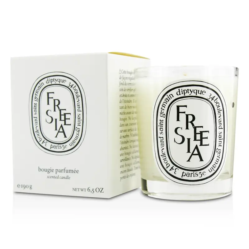 Diptyque Scented Candle - Freesia  190g/6.5oz