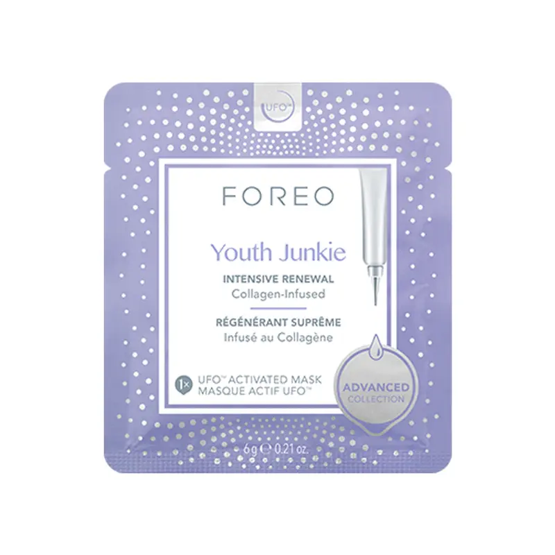 FOREO Youth Junkie - Collagen Face Mask 6 x 6g