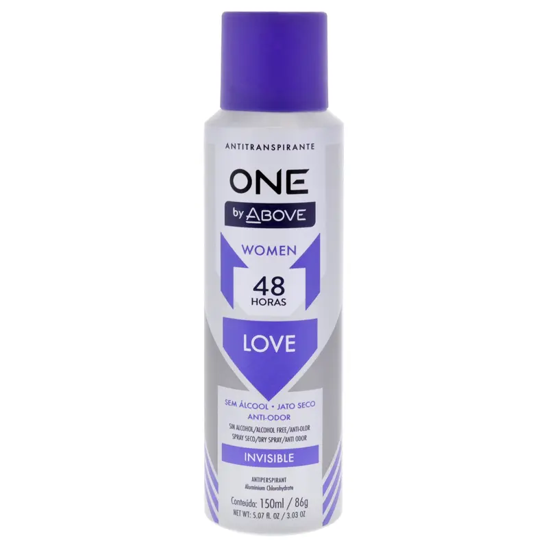 Above 48 Hours One Antiperspirant Deodorant - Love by Above for Women - 3.03 oz Deodorant Spray