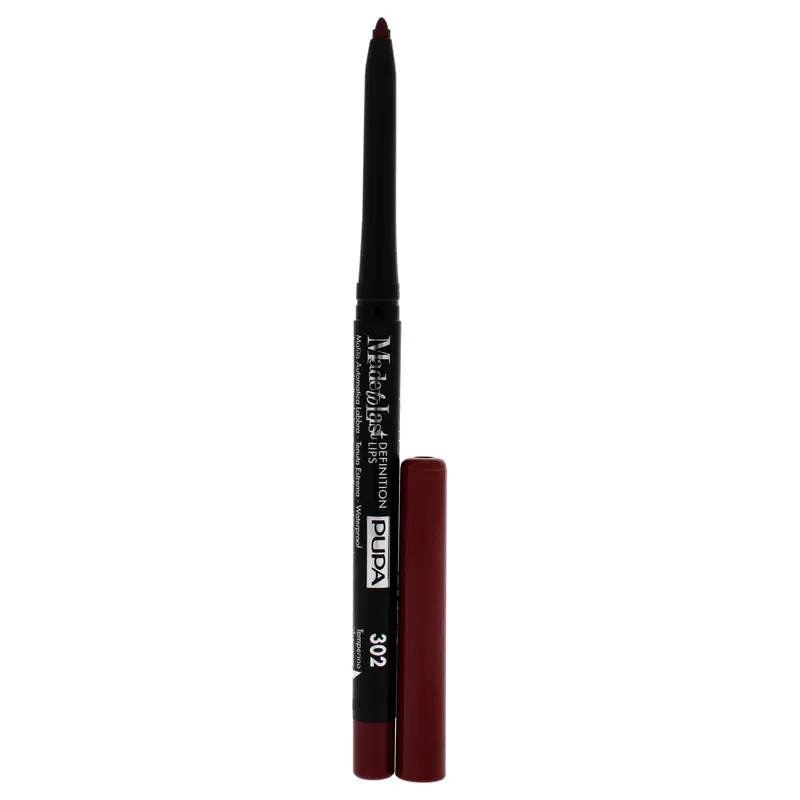 Pupa Milano Made To Last Definition Lips - 302 Chic Burgundy by Pupa Milano for Women - 0.001 oz Lip Pencil