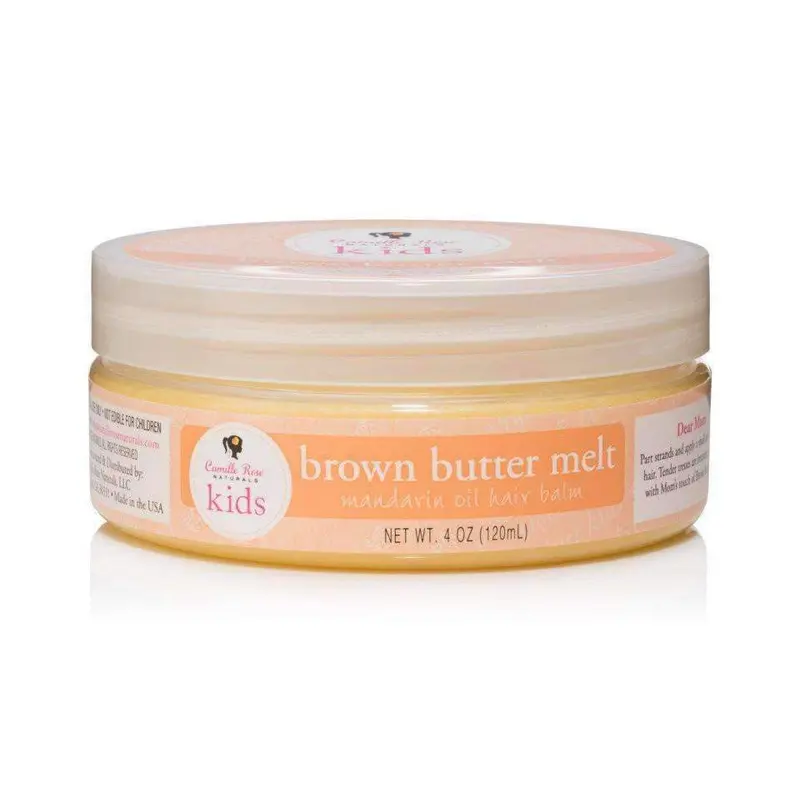 Camille Rose Kids Brown Butter Melt Mandarin Oil Hair Balm
