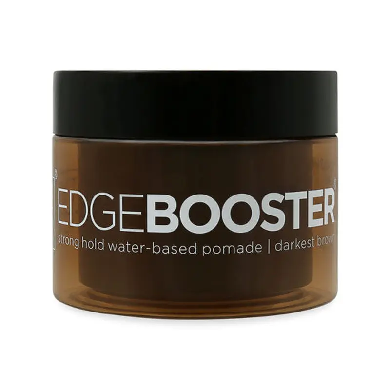 Edge Booster Hide Out Strong Hold Water Based Pomade - Darkest Brown