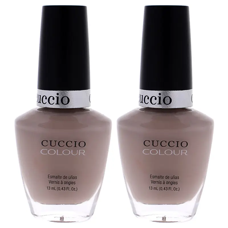 Cuccio Colour Nail Polish - Tel-Aviv About It by Cuccio for Women - 0.43 oz Nail Polish - Pack of 2