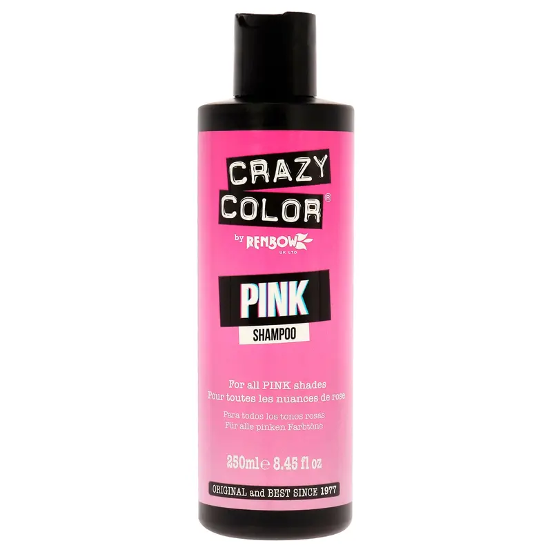Crazy Color Vibrant Color Shampoo - Pink by Crazy Color for Unisex - 8.45 oz Shampoo