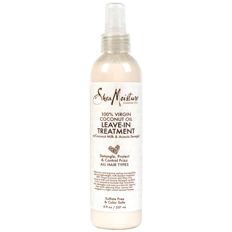 Shea Moisture: 100% Virgin Coconut Oil Leave-In Treatment 8oz