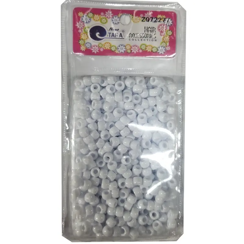 Tara Small Hair Beads - White Jumbo Pack #ZQ72277