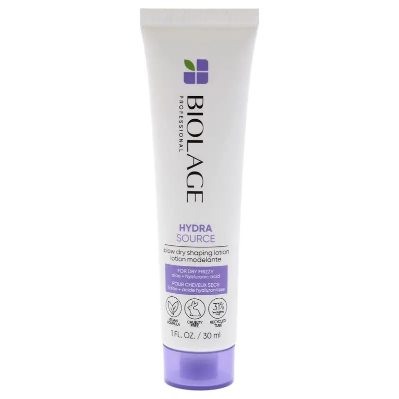 Matrix Biolage Hydrasource Blow Dry Shaping Lotion by Matrix for Unisex - 1 oz Lotion