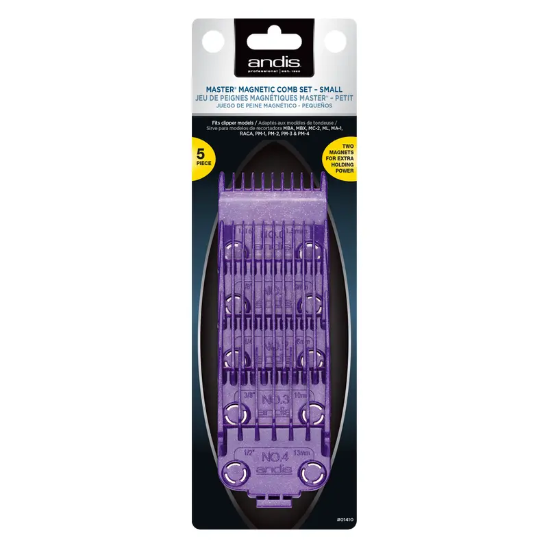 Andis Master Small Dual Magnet 5-Comb Set