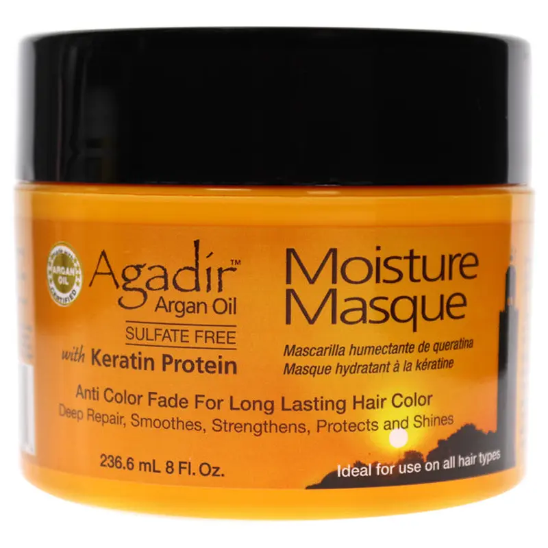 Agadir Argan Oil Moisture Masque by Agadir for Unisex - 8 oz Masque