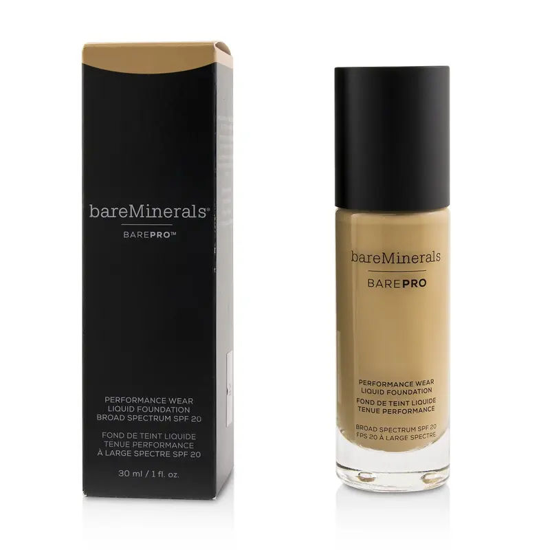 BareMinerals BarePro Performance Wear Liquid Foundation SPF20 - # 18 Pecan  30ml/1oz