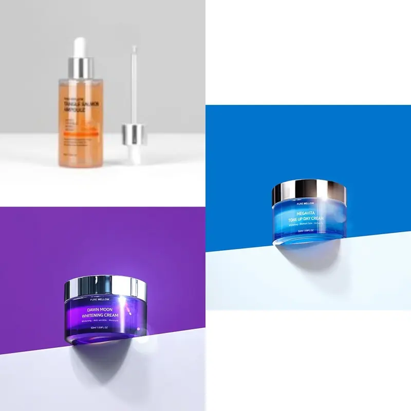Pure Mellow Pure Mellow Set (TANGLE SALMON AMPLE 50ml, WHITENING NIGHT CREAM 50ml, TONE UP DAY CREAM 50ml)