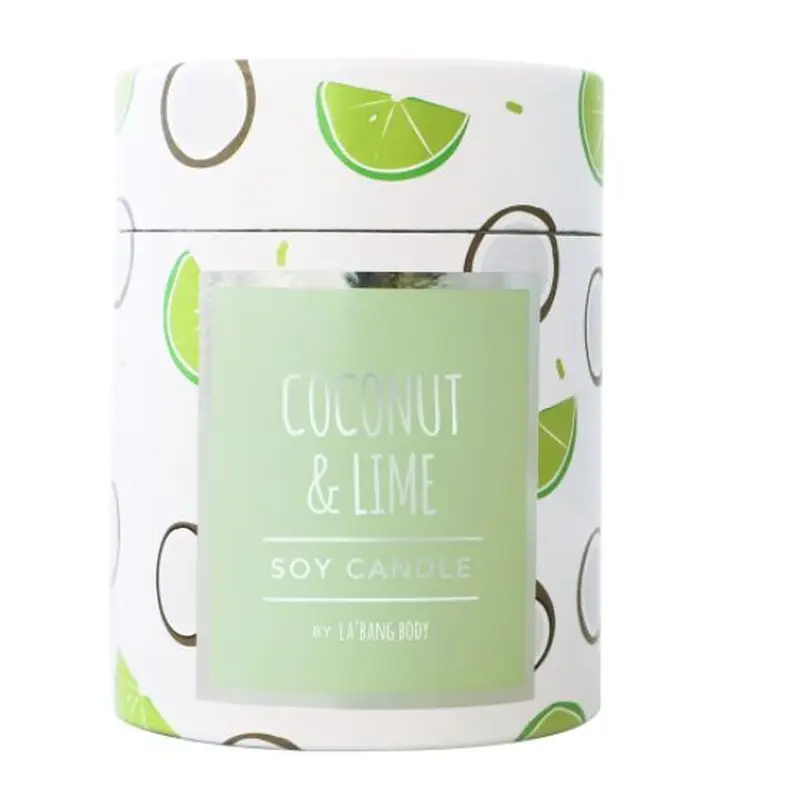 La'Bang Body Wood Wick Candle - Coconut & Lime