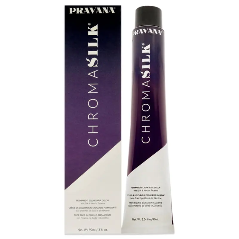 Pravana ChromaSilk Creme Hair Color - 7.66 Intense Red Blonde by Pravana for Unisex - 3 oz Hair Color
