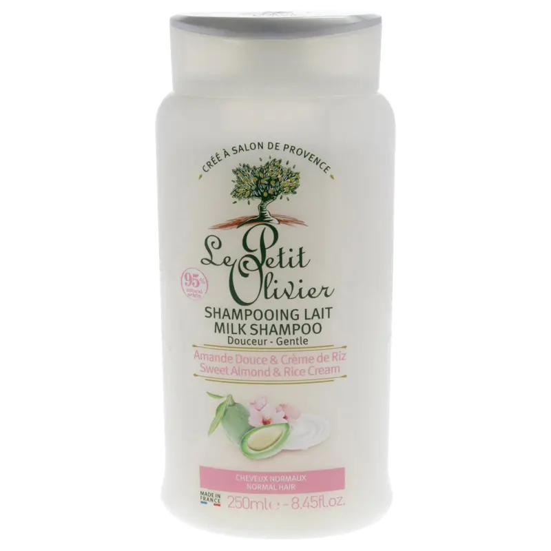 Le Petit Olivier Gentle Milk Shampoo - Sweet Almond and Rice Cream by Le Petit Olivier for Women - 8.3 oz Shampoo